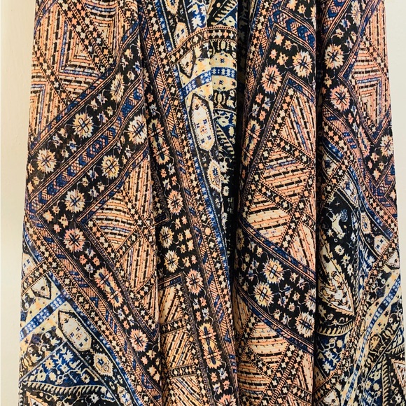 Midnight Sky Handkerchief Style Dress, Size: L, & Color: Multi Pattern - Picture 9 of 16